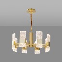 Loft Industry Modern - Bricks Cold Chandelier V1